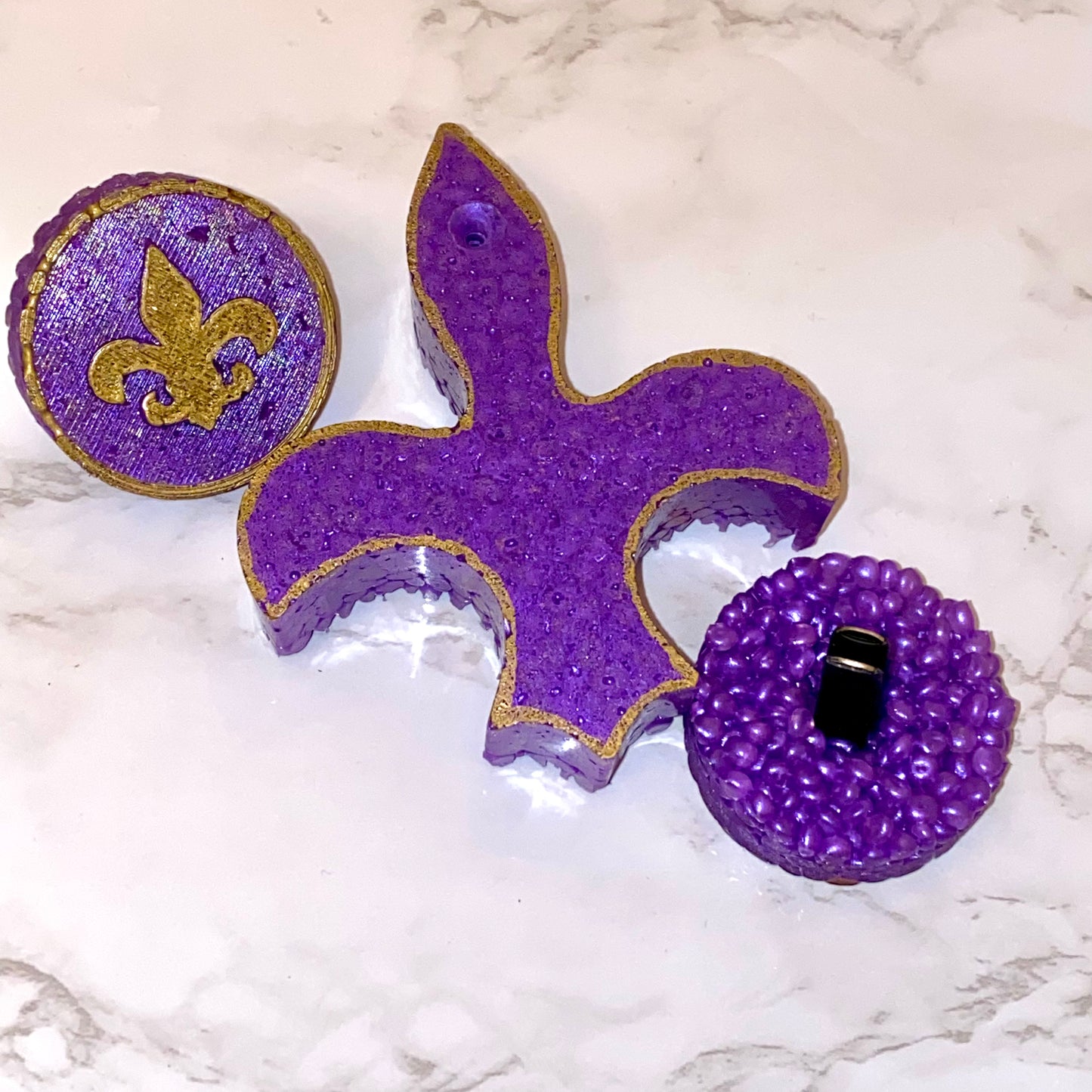 Fleur De Lis Freshie Set
